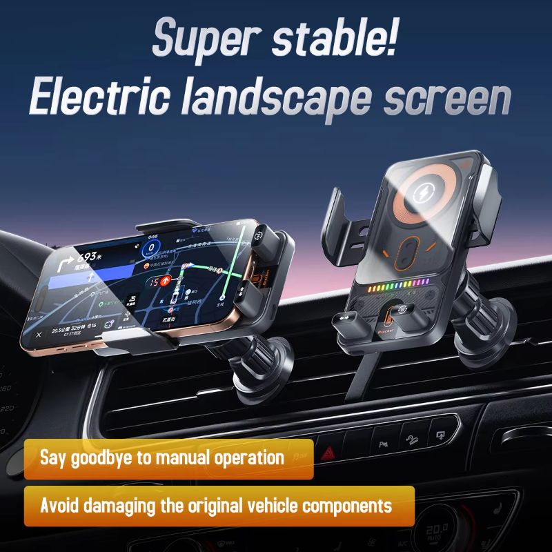 Phone Accessories Holder - Adaptador de cargador de coche inalámbrico
