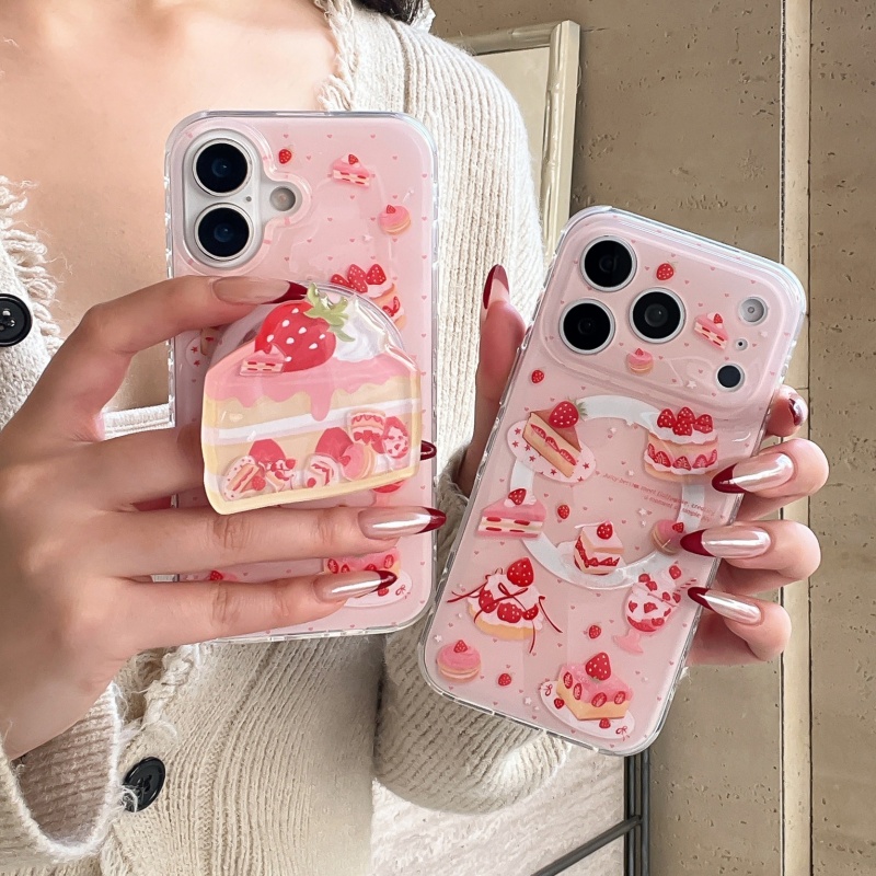 Phone Accessories Holder - Funda magnética con soporte para iPhone