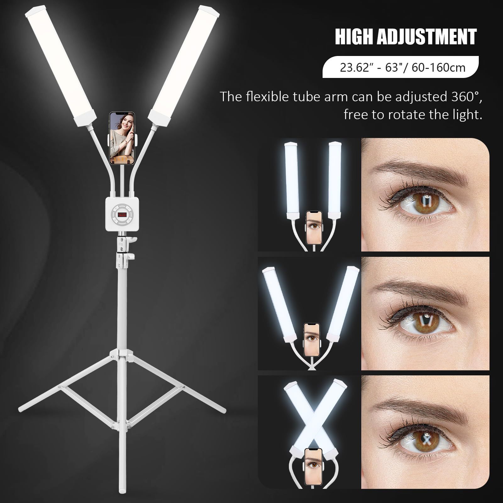 Led Strip Selfie - Luz de relleno LED de doble