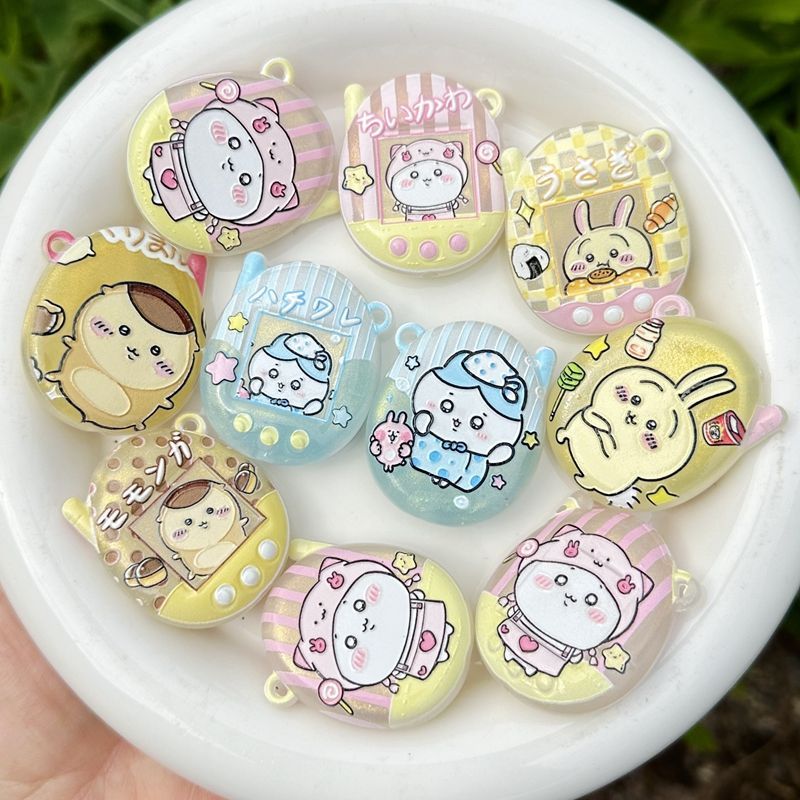 Phone Accessories Diy - Llavero luminoso de dibujos animados Chiikawa