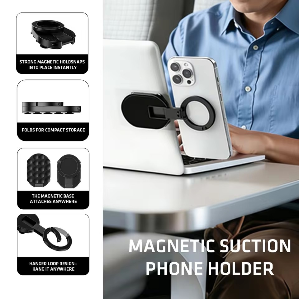 Phone Accessories Holder - Soporte Magnético Plegable para Teléfono MA39