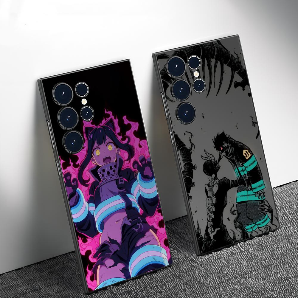 Phone Accessories Samsung - Funda de teléfono Anime F-Fire Force