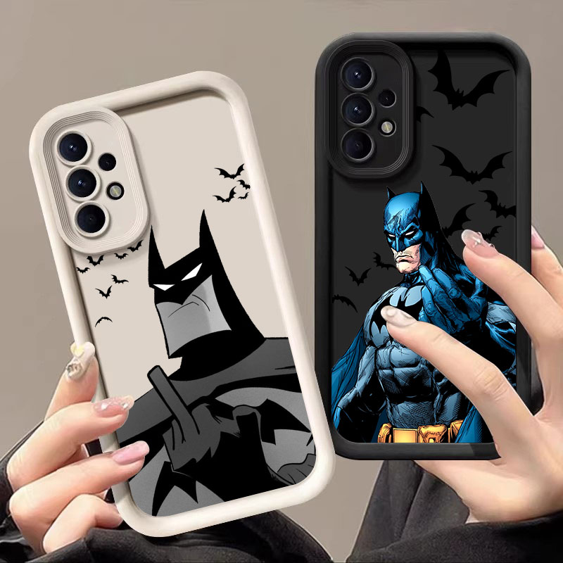 Phone Accessories Samsung - Funda protectora suave B-Bats-Mans Marvel Bat