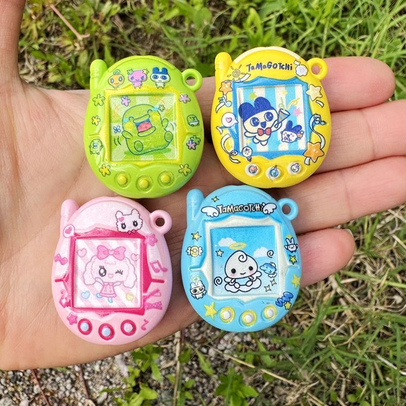 Phone Accessories Diy - Cuentas impresas a doble cara estilo