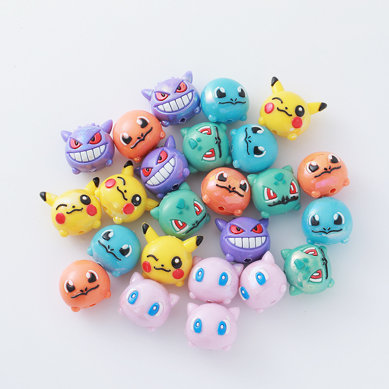 12 piezas Pokémon: Cuentas de  - Phone Accessories Diy reseña y precio