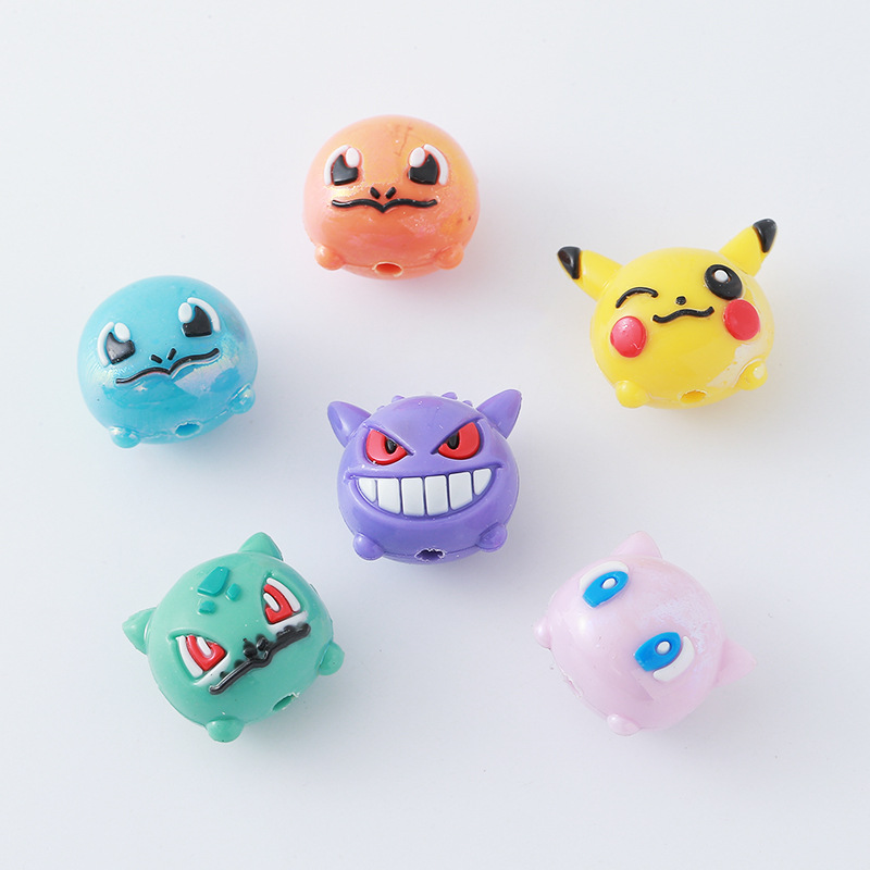 12 piezas Pokémon: Cuentas de  - Phone Accessories Diy reseña y precio