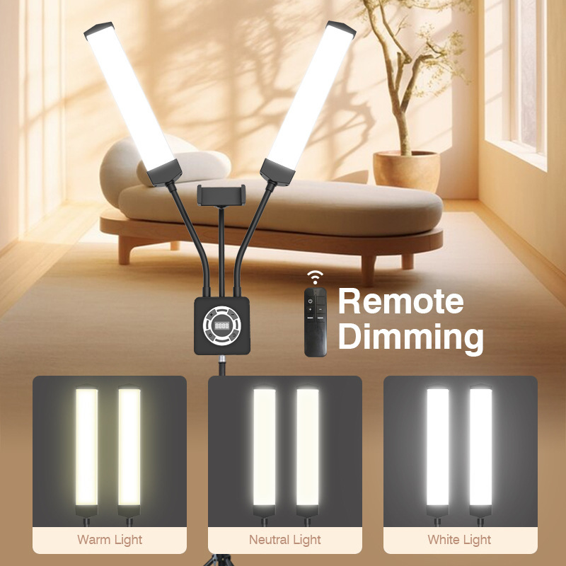 Luz de relleno LED de doble br - Led Strip Selfie reseña y precio