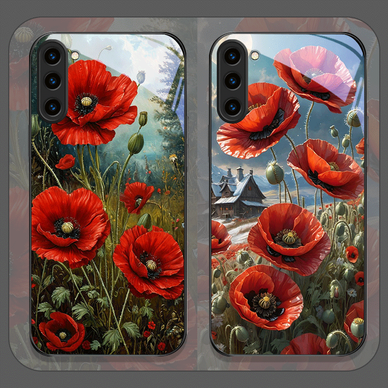Funda de Teléfono de Vidrio Te - Phone Accessories Red reseña y precio