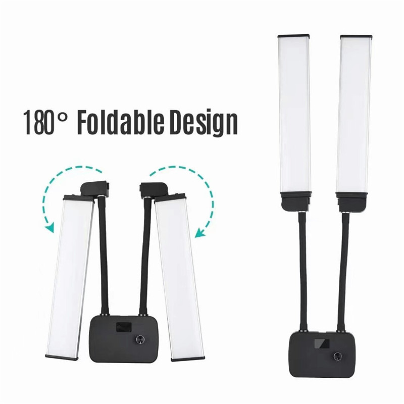 Luz de relleno LED de doble br - Led Strip Selfie reseña y precio