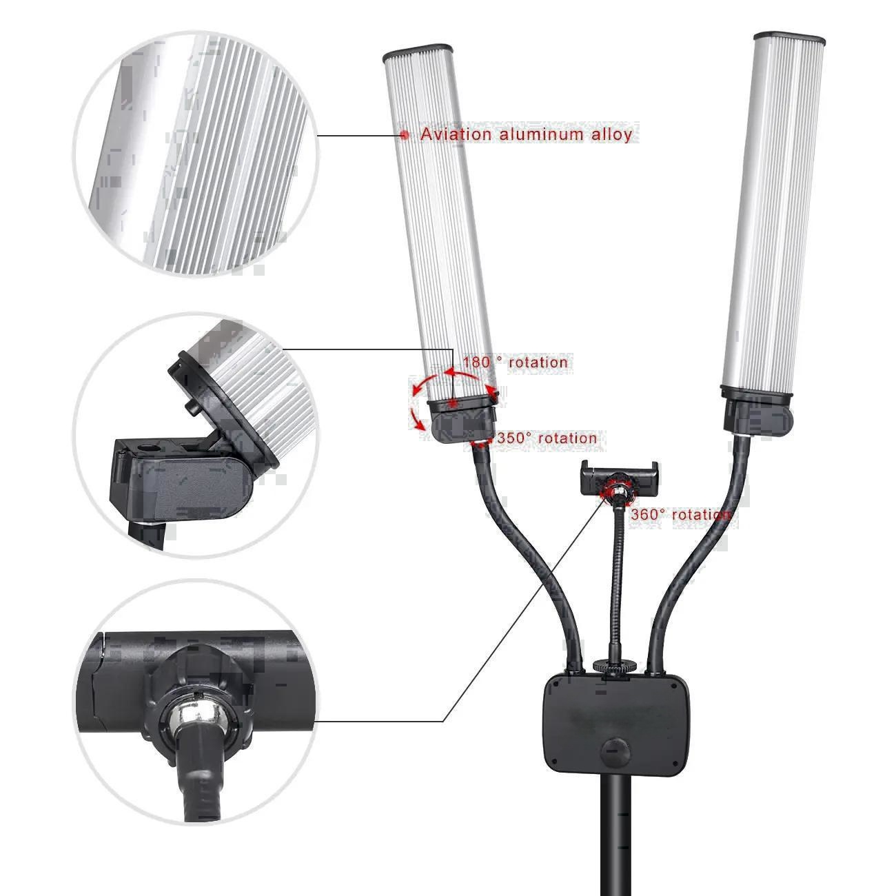 Anillo de luz de relleno de do - Led Strip Selfie reseña y precio