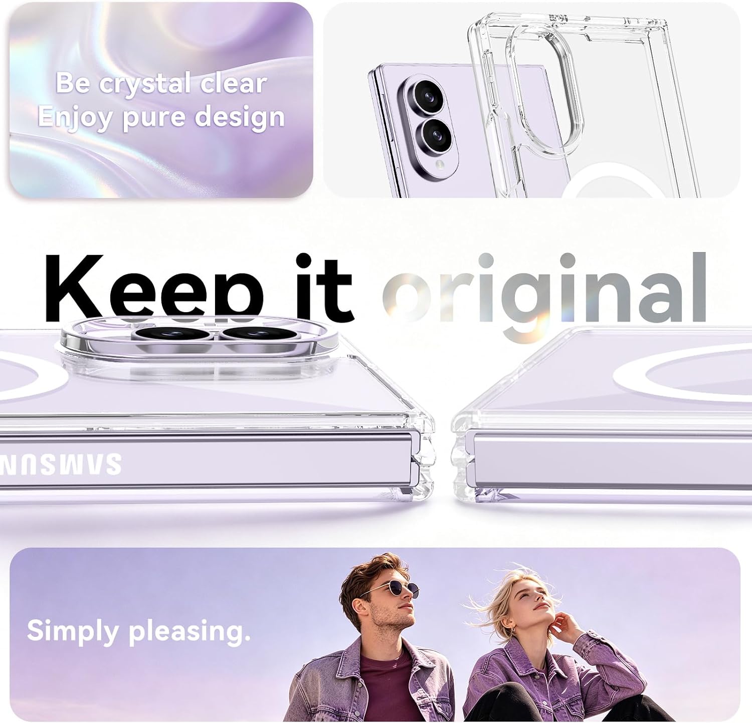 Funda Magnética Transparente a - Z Phone Accessories reseña y precio