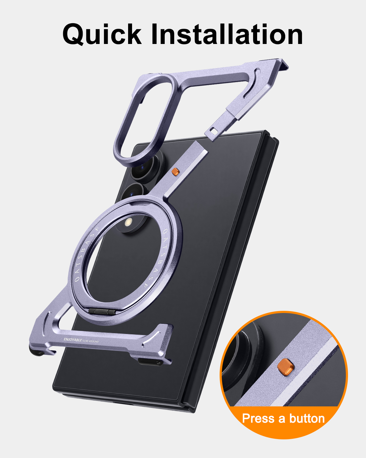 Funda Metálica con Soporte 360 - Z Phone Accessories reseña y precio